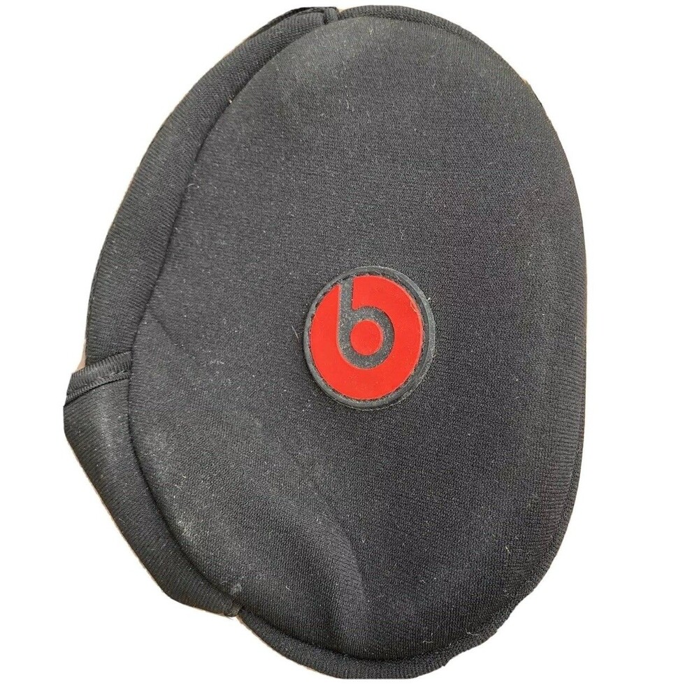 Beats by Dr. Dre Soft Pouch Case Beats Headphones Pockets Full Zip OEM